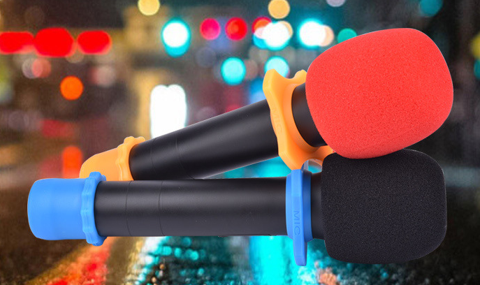 硅膠電子產品--麥克風硅膠套