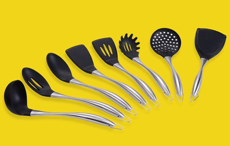 不銹鋼硅膠廚具定制 不銹鋼硅膠廚具定制