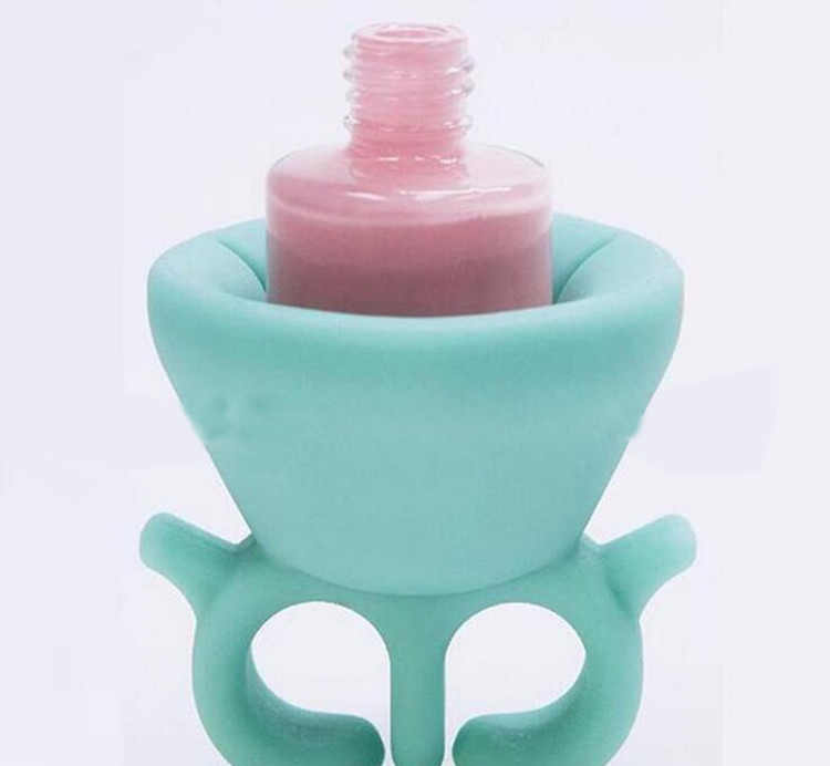 硅膠指甲油支架,硅膠指甲油瓶套 硅膠指甲油支架,硅膠指甲油瓶套