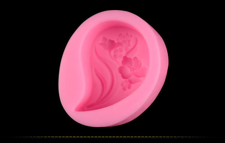 葉子形狀肥皂模,蛋糕裝飾模,硅膠翻糖模 葉子形狀肥皂模,蛋糕裝飾模,硅膠翻糖模