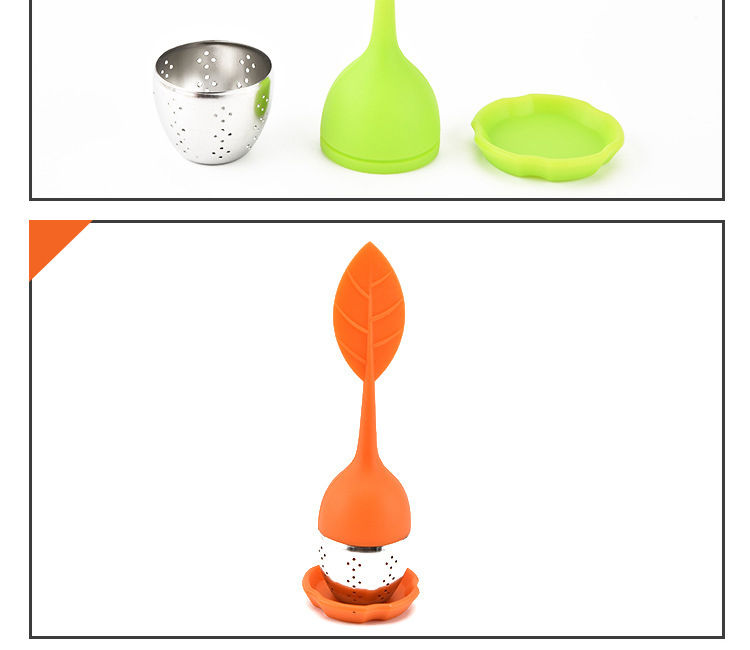 硅膠樹葉茶漏,硅膠茶包,不銹鋼茶漏,硅膠泡茶器 硅膠樹葉茶漏,硅膠茶包,不銹鋼茶漏,硅膠泡茶器