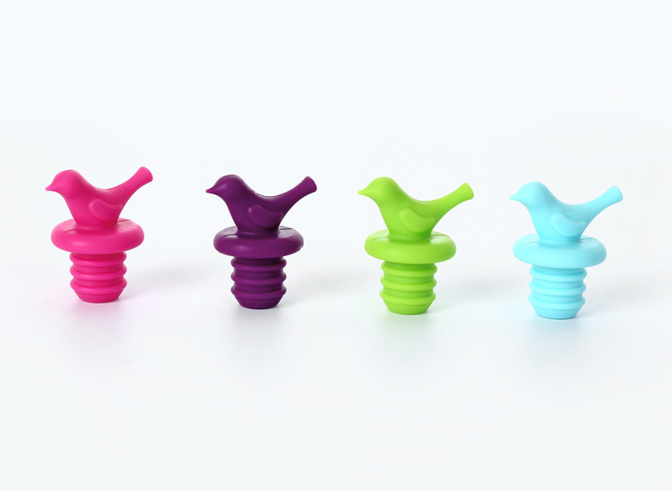 小鳥紅酒瓶塞,硅膠保鮮瓶蓋,硅膠紅酒塞 小鳥紅酒瓶塞,硅膠保鮮瓶蓋,硅膠紅酒塞