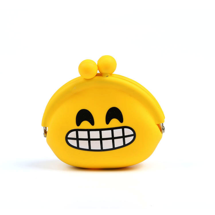 硅膠表情零錢包 硅膠表情零錢包