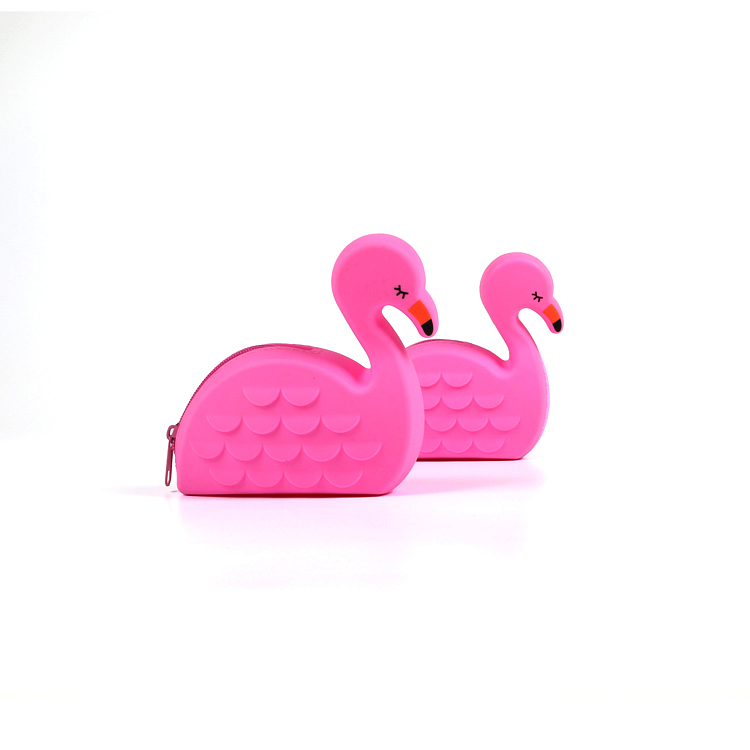 硅膠火烈鳥零錢包 硅膠火烈鳥零錢包