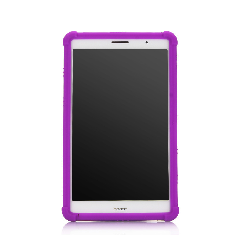 榮耀平板2硅膠套紫色正面 榮耀平板2硅膠套紫色正面
